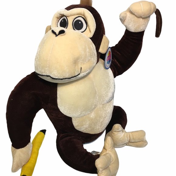 NEW Nanco Plush Brown Ape RARE 18in. - Picture 3 of 9